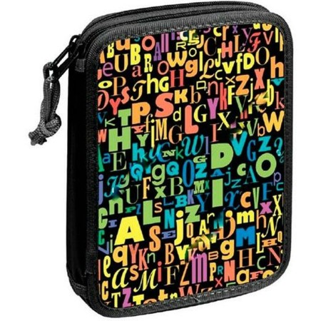 Plumier double Alpino Lettering 33 Pièces Multicouleur