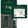 Ensemble de Crayons Faber-Castell Pitt 112973 Graphite (19 pcs)