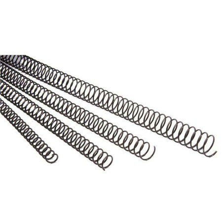 Espirales GBC 5.1 Metal 100 Unidades Negro 20 mm