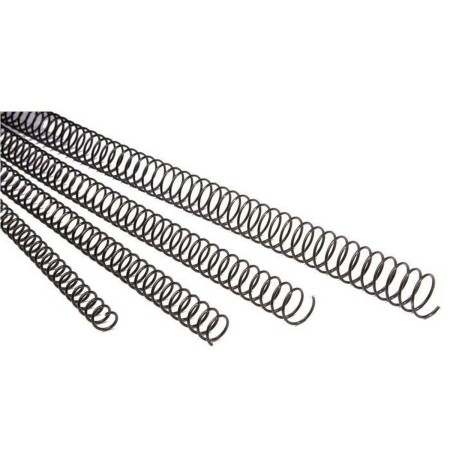 Espirales GBC 5.1 Metal 100 Unidades Negro 16 mm