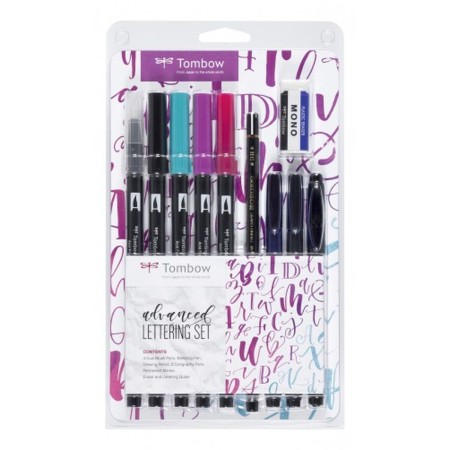 Set de Escritura Tombow Advanced Lettering (10 Piezas)