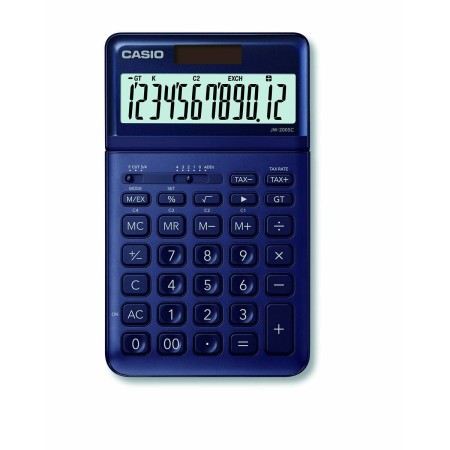 Calculatrice Casio JW-200SC-NY Bleu Plastique (18,3 x 10,9 x 1 cm)