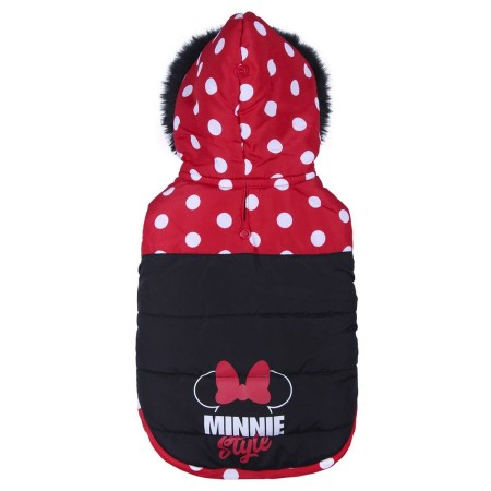 Abrigo para Perro Minnie Mouse Rojo Negro XXS