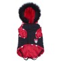 Manteau pour Chien Minnie Mouse Rouge Noir XXS