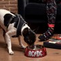 Comedero para Perro ACDC Melamina 180 ml Rojo Metal