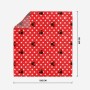 Couverture pour animaux de compagnie Minnie Mouse Rouge (100 x 0,5 x 150 cm)