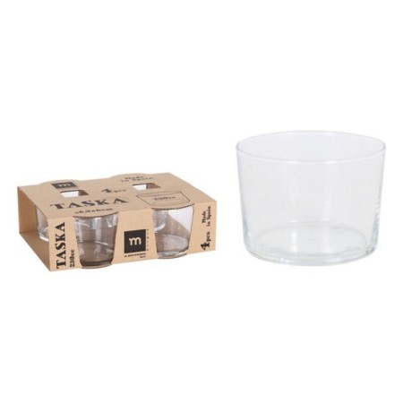 Set de Vasos Borgonovo Taska 23 cl (4 Piezas) (230 cc)