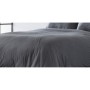 Housse de Couette Naturals ELBA Gris foncé Lit 1 persone (150 x 220 cm)