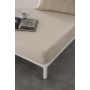 Sábana Bajera Ajustable Naturals ELBA Beige 90 x 190/200 cm (Cama de 90)