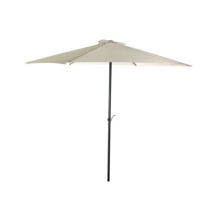 Parasol DKD Home Decor Beige Polyester Acier (270 x 270 x 250 cm)