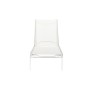 Chaise longue DKD Home Decor inclinable Blanc PVC Aluminium (191 x 58 x 98 cm)