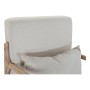 Fauteuil DKD Home Decor Beige Lin Bois d'hévéa (66 x 85 x 81 cm)