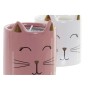 Vela DKD Home Decor Gato (2 pcs) (7.5 x 7.5 x 8.5 cm)