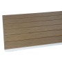 Sofá de Jardín DKD Home Decor Beige Madera Poliéster Acero (231 x 219 x 74 cm)