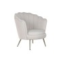 Fauteuil DKD Home Decor Beige Doré Métal Polyester (80 x 75 x 86 cm)