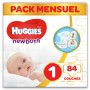 Couches jetables Huggies Newborn Taille 1 (Reconditionné A)