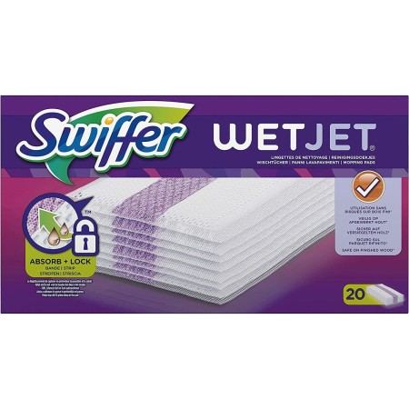 Recambio para Mopas Swiffer 20 uds Toallitas Desechables (Reacondicionado A)