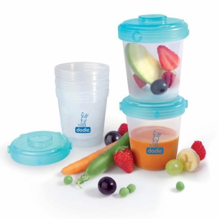 Ensemble de récipients pour aliments pour bébés Dodie 200 ml (Reconditionné A+)