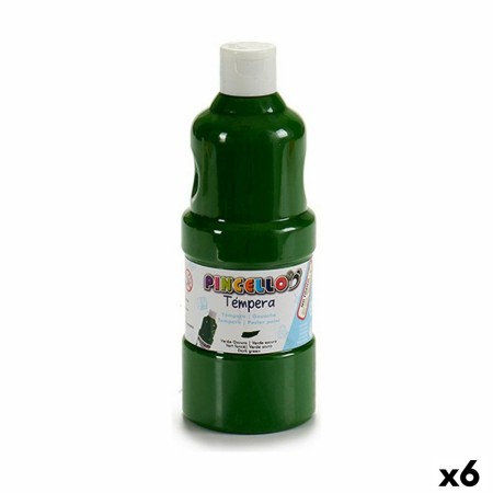 Témperas 400 ml Verde oscuro (6 Unidades)