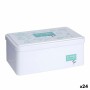 Caja para Infusiones Blanco Hojalata (11 x 7,1 x 18 cm) (24 Unidades)