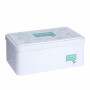 Caja para Infusiones Blanco Hojalata (11 x 7,1 x 18 cm) (24 Unidades)