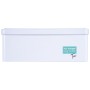 Caja para Infusiones Blanco Hojalata (11 x 7,1 x 18 cm) (24 Unidades)