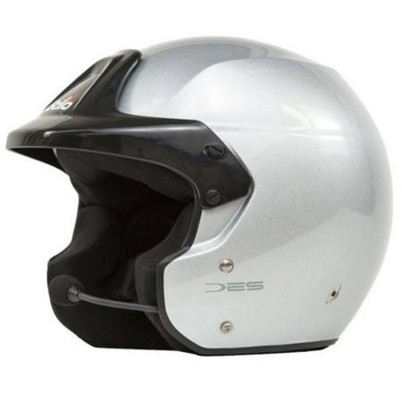 Casco Stilo TROPHY DES RALLY Plata Talla 61