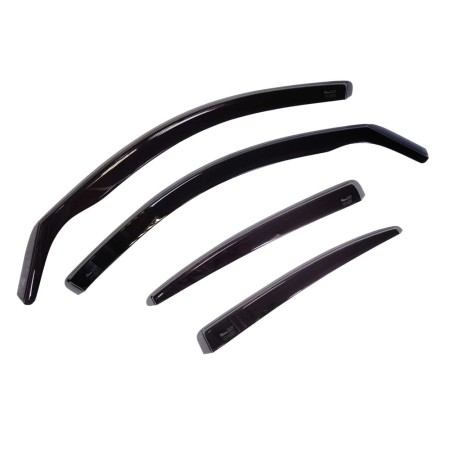 Deflector de viento HEKO HO23152 Frontal 4 uds Trasero