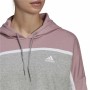 Chándal Mujer Adidas Sportswear Subtle Block Gris Rosa