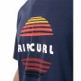 Camiseta de Manga Corta Hombre Rip Curl El Mama Azul oscuro