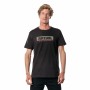 Camiseta de Manga Corta Hombre Rip Curl El Mama Negro