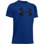 Camiseta de Manga Corta Niño Under Armour Tech Big Logo Azul marino