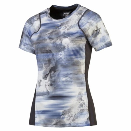 Camiseta de Manga Corta Mujer Puma Graphic Tee Azul