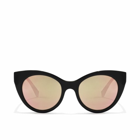 Lunettes de soleil Unisexe Hawkers Divine Noir Rose Doré Polarisées (Ø 50 mm)