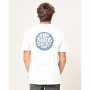 Camiseta de Manga Corta Hombre Rip Curl Wetty Party Blanco