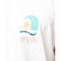 T-shirt à manches courtes homme Rip Curl Sport Print Blanc