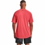 Camiseta de Manga Corta Hombre Under Armour Tech 2.0 Rojo