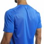 Camiseta de Manga Corta Hombre Reebok Workout Ready Tech Azul