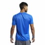 Camiseta de Manga Corta Hombre Reebok Workout Ready Tech Azul