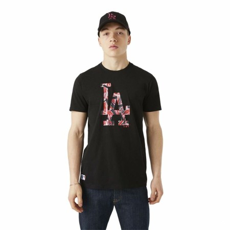 Camiseta de Manga Corta Hombre New Era LA Dodgers MLB Negro