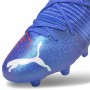 Chaussures de Futsal pour Enfants Puma Precision Worl Cup Bleu