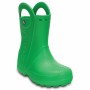 Bottes en Caoutchouc pour Enfants Crocs Handle It Rain Vert