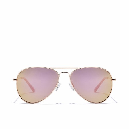 Lunettes de soleil Unisexe Hawkers Hawk Doré Or rose Polarisées (Ø 54 mm)