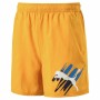 Pantalones Cortos Deportivos para Niños Puma Style Summer Naranja