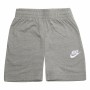 Pantalones Cortos Deportivos para Niños Nike Club Gris oscuro