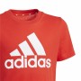 Camiseta de Manga Corta Adidas Essentials vivid Rojo