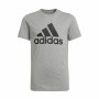 Camiseta de Manga Corta Adidas Essentials Gris