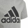 Camiseta de Manga Corta Adidas Essentials Gris