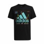 Camiseta de Manga Corta Adidas Gaming Graphic Negro