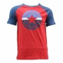 T shirt à manches courtes Enfant Converse Block Raglan Rouge